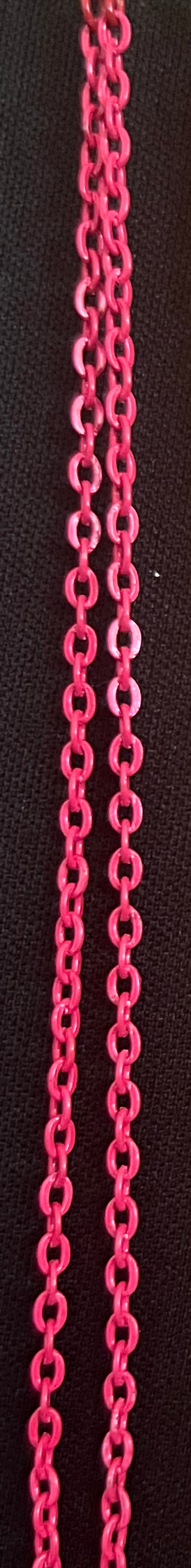 CHAINS BMCC10 Hot Pink Chain Fine