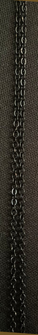 CHAINS BMCC4 Black Chain Xtra Fine