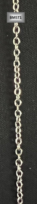 CHAINS BMST1 Silver Tone Fine