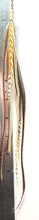 Load image into Gallery viewer, Feather Hair Xtension 10 Natural Bead (9 Feathers)