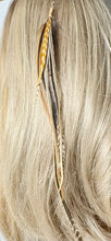 Load image into Gallery viewer, Feather Hair Xtension 10 Natural Bead (9 Feathers)