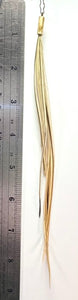 Feather Hair Xtension 21 Natural Bead (10 Feathers)