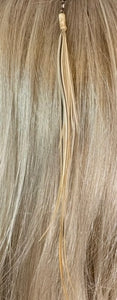 Feather Hair Xtension 21 Natural Bead (10 Feathers)