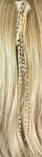 Load image into Gallery viewer, Feather Hair Xtension 24 Barrel Bead (6 Feathers)