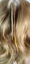 Load image into Gallery viewer, Feather Hair Xtension 29 Ornate Natural Bead (6 Feathers)