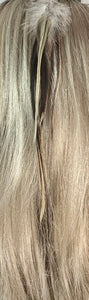 Feather Hair Xtension 29 Ornate Natural Bead (6 Feathers)