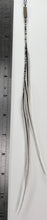 Load image into Gallery viewer, Feather Hair Xtension 44 Gemstone &amp; Beads (3 Feathers)