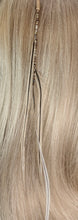 Load image into Gallery viewer, Feather Hair Xtension 44 Gemstone &amp; Beads (3 Feathers)
