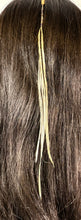 Load image into Gallery viewer, Feather Hair Xtension 44 Gemstone &amp; Beads (3 Feathers)