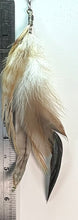 Load image into Gallery viewer, Feather Hair Xtension 60 Seed Beads( 6 Feathers)