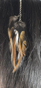 Feather Hair Xtension 56 (4 Feathers)