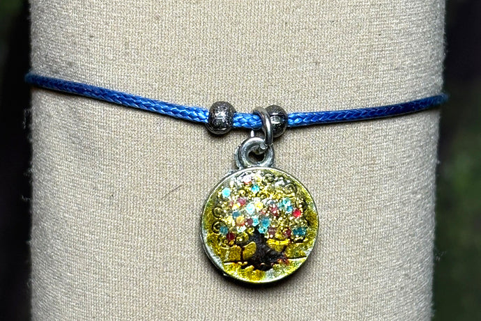 Charming POWER Arm BAND-IT Blue Cord Sparkling Fruitful 