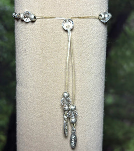 Charming Personal POWER Arm BAND-IT Purple Cord Colorful Bird in Flight (Love/Adventure Endings)