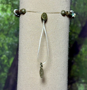 Gemstone POWER Arm/Ankle BAND-IT 16 Earthy Gemstone Chips