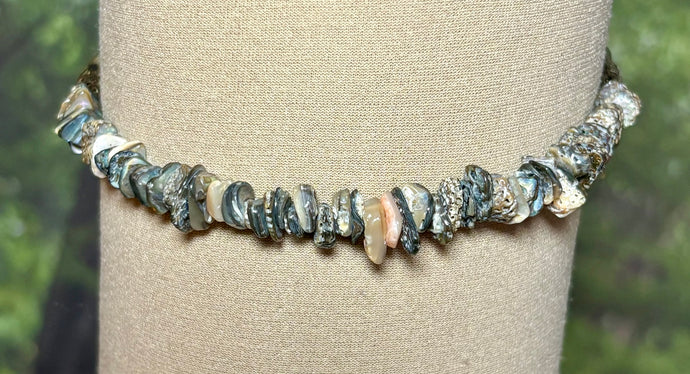 Gemstone POWER Arm/Ankle BAND-IT 11 Earthy Gemstone Chips