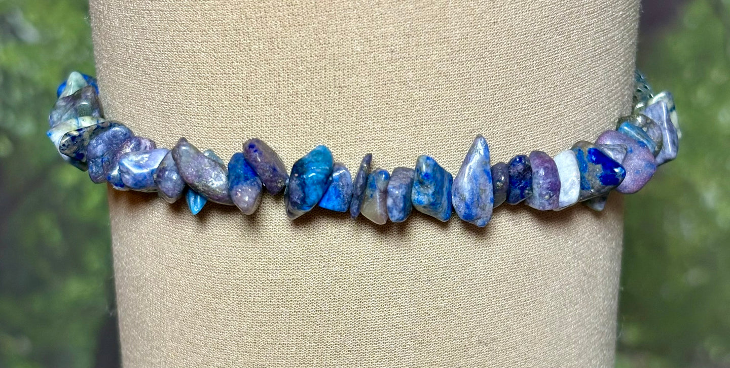 Gemstone POWER Arm/Ankle BAND-IT 9 Gemstone Chips