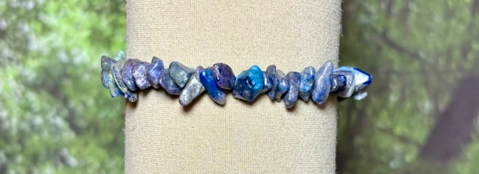 Gemstone POWER Arm/Ankle BAND-IT 8 Gemstone Chips