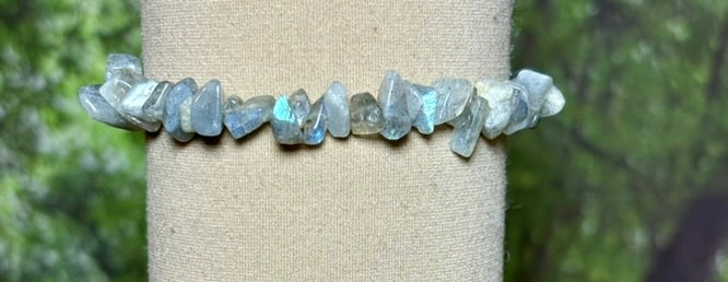 Gemstone POWER Arm/Ankle BAND-IT 7 Gemstone Chips