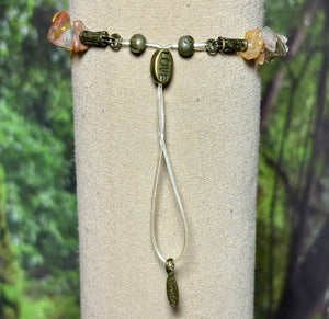 Gemstone POWER Arm/Ankle BAND-IT 6 Gemstone Chips