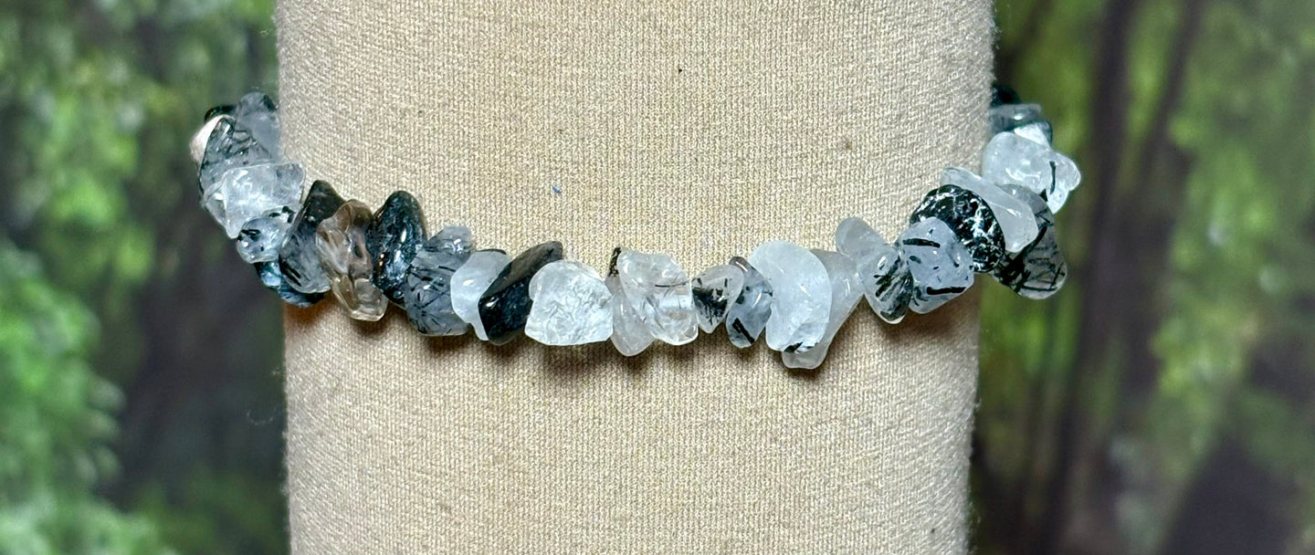 Gemstone POWER Arm/Ankle BAND-IT 5 Gemstone Chips