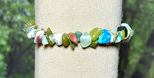 Load image into Gallery viewer, Gemstone POWER Arm/Ankle BAND-IT 1 Multi Gemstone Chips