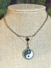 Load image into Gallery viewer, BAND-IT SilverTone Key Arched Yin Yang