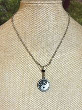 Load image into Gallery viewer, BAND-IT SilverTone Key Arched Yin Yang