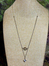 Load image into Gallery viewer, BAND-IT SilverTone Geometric Arch &amp; Crystal Diamond