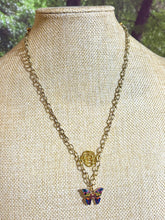 Load image into Gallery viewer, BAND-IT Golden Butterfly &amp; Flower