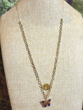 Load image into Gallery viewer, BAND-IT Golden Butterfly &amp; Flower