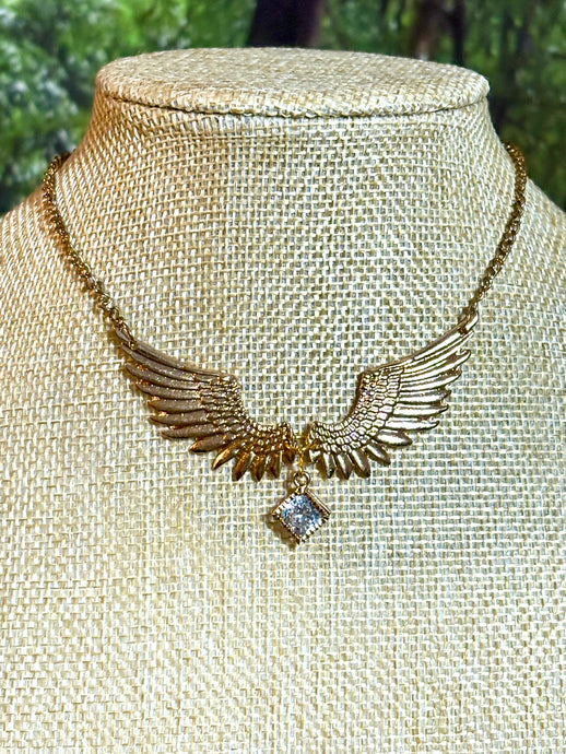 BAND-IT Golden Wings & Crystal Diamond