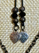 Load image into Gallery viewer, Orgonic POWER BAND-IT Gold Tone Chain Hand Crafted Reversible Orgonic Window Magnetic Crystal Coils Infinity