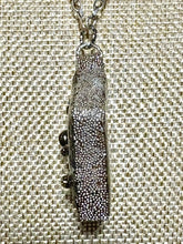 Load image into Gallery viewer, Orgonic POWER BAND-IT Bronze Chain Hand Crafted Reversible Orgonic Diamond Infinity Magnetic Crystal Coils
