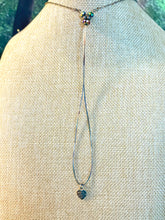 Load image into Gallery viewer, Orgonic POWER BAND-IT Bronze Chain Hand Crafted Reversible Orgonic Heart Magnetic Crystal Coils