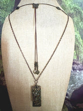 Load image into Gallery viewer, Orgonic POWER BAND-IT Bronze Chain Hand Crafted Reversible Orgonic Infinity Doorway Magnetic Crystal Coils