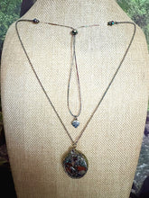Load image into Gallery viewer, Orgonic POWER BAND-IT Rainbow Stainless Chain Hand Crafted Reversible Orgonic Infinity Sphere Magnetic Crystal Coils