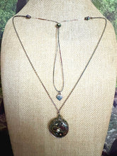 Load image into Gallery viewer, Orgonic POWER BAND-IT Rainbow Stainless Chain Hand Crafted Reversible Orgonic Infinity Sphere Magnetic Crystal Coils