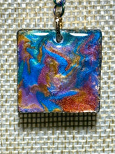 Load image into Gallery viewer, Orgonic POWER BAND-IT Rainbow Stainless Chain Hand Crafted Reversible Orgonic Window Magnetic Crystal Coils