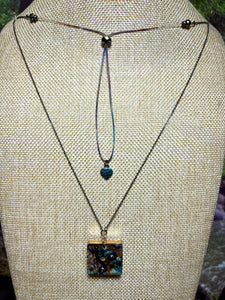 Orgonic POWER BAND-IT Rainbow Stainless Chain Hand Crafted Reversible Orgonic Window Magnetic Crystal Coils