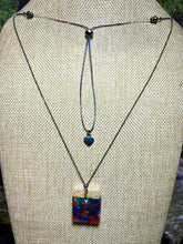 Load image into Gallery viewer, Orgonic POWER BAND-IT Rainbow Stainless Chain Hand Crafted Reversible Orgonic Window Magnetic Crystal Coils