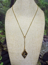 Load image into Gallery viewer, Orgonic POWER BAND-IT Gold Tone Chain Hand Crafted Reversible Orgonic Infinity Diamond Crystal Coils