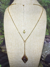 Load image into Gallery viewer, Orgonic POWER BAND-IT Gold Tone Chain Hand Crafted Reversible Orgonic Infinity Diamond Crystal Coils