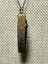 Load image into Gallery viewer, Orgonic POWER BAND-IT Rainbow Stainless Chain Hand Crafted Reversible Orgonic Heart Magnetic Crystal Coils