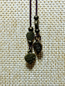 Orgonic POWER BAND-IT Bronze Chain Hand Crafted Reversible Orgonic Infinity Diamond Magnetic Crystal Coils