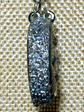 Load image into Gallery viewer, Orgonic POWER BAND-IT Silver Tone Chain Hand Crafted Reversible Orgonic Oceanic Mermaid Ellipse Magnetic Crystal Coils
