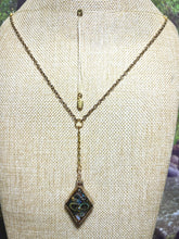 Load image into Gallery viewer, Orgonic POWER BAND-IT Gold Tone Chain Hand Crafted Reversible Orgonic Infinity Diamond Crystal Coils