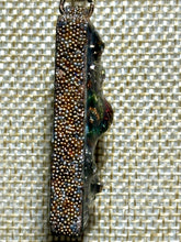 Load image into Gallery viewer, Orgonic POWER BAND-IT Bronze Chain Hand Crafted Reversible Orgonic Infinity Doorway Magnetic Crystal Coils