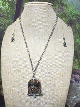 Load image into Gallery viewer, Orgonic POWER BAND-IT Silver Tone Chain Hand Crafted Reversible Dragon Bell