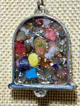 Load image into Gallery viewer, Orgonic POWER BAND-IT Silver Tone Chain Hand Crafted Reversible Dragon Bell