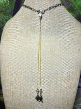 Load image into Gallery viewer, Orgonic POWER BAND-IT Silver Tone Chain Hand Crafted Reversible Dragon Bell